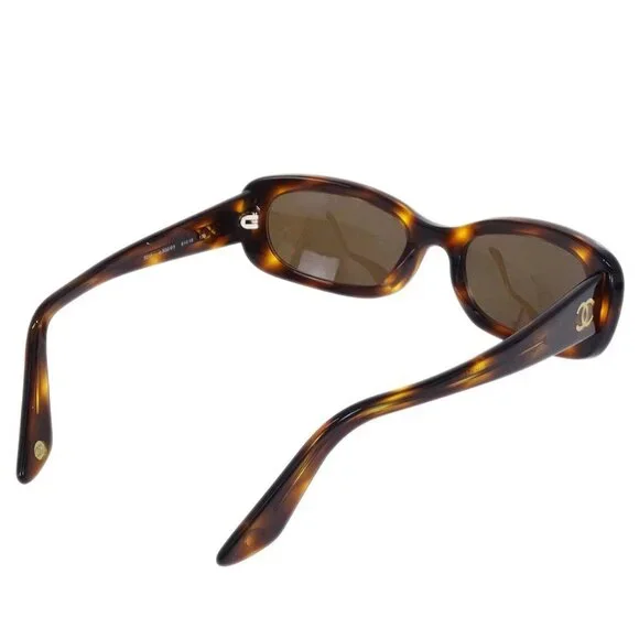 Chanel Sunglasses Eyewear Brown Small Good 51□19 C381907 116519 - Picture 2 of 12